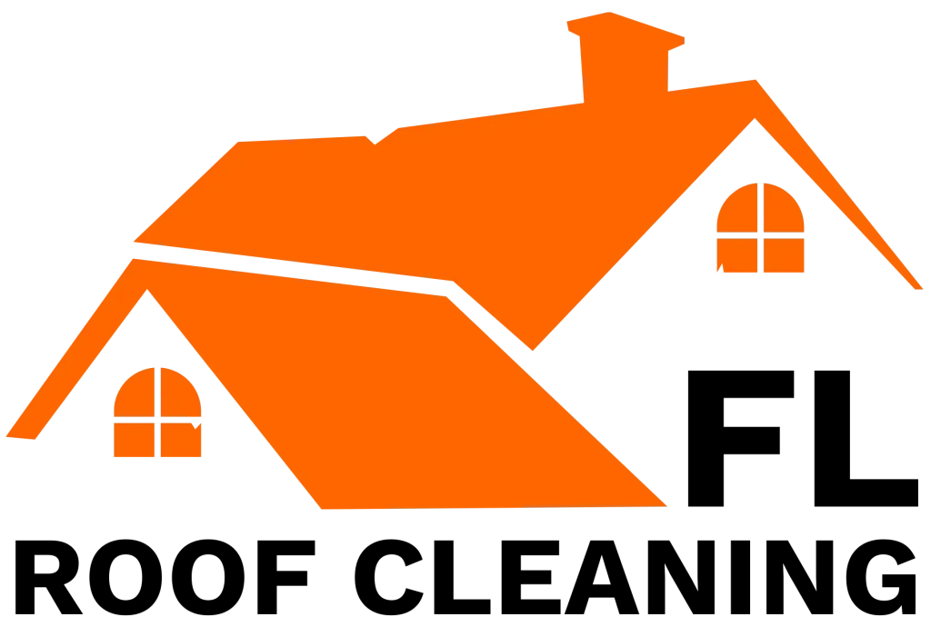 Dark logo of professional roof cleaning company in Fort Lauderdale.
