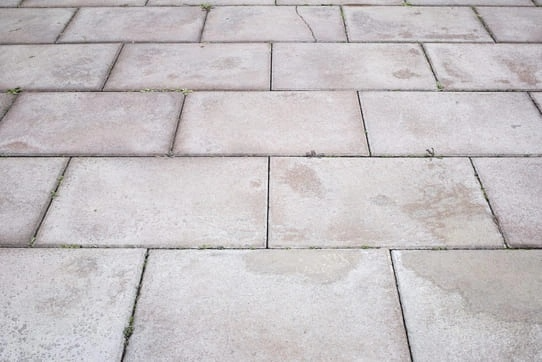 Cleaned surface after rust removal.